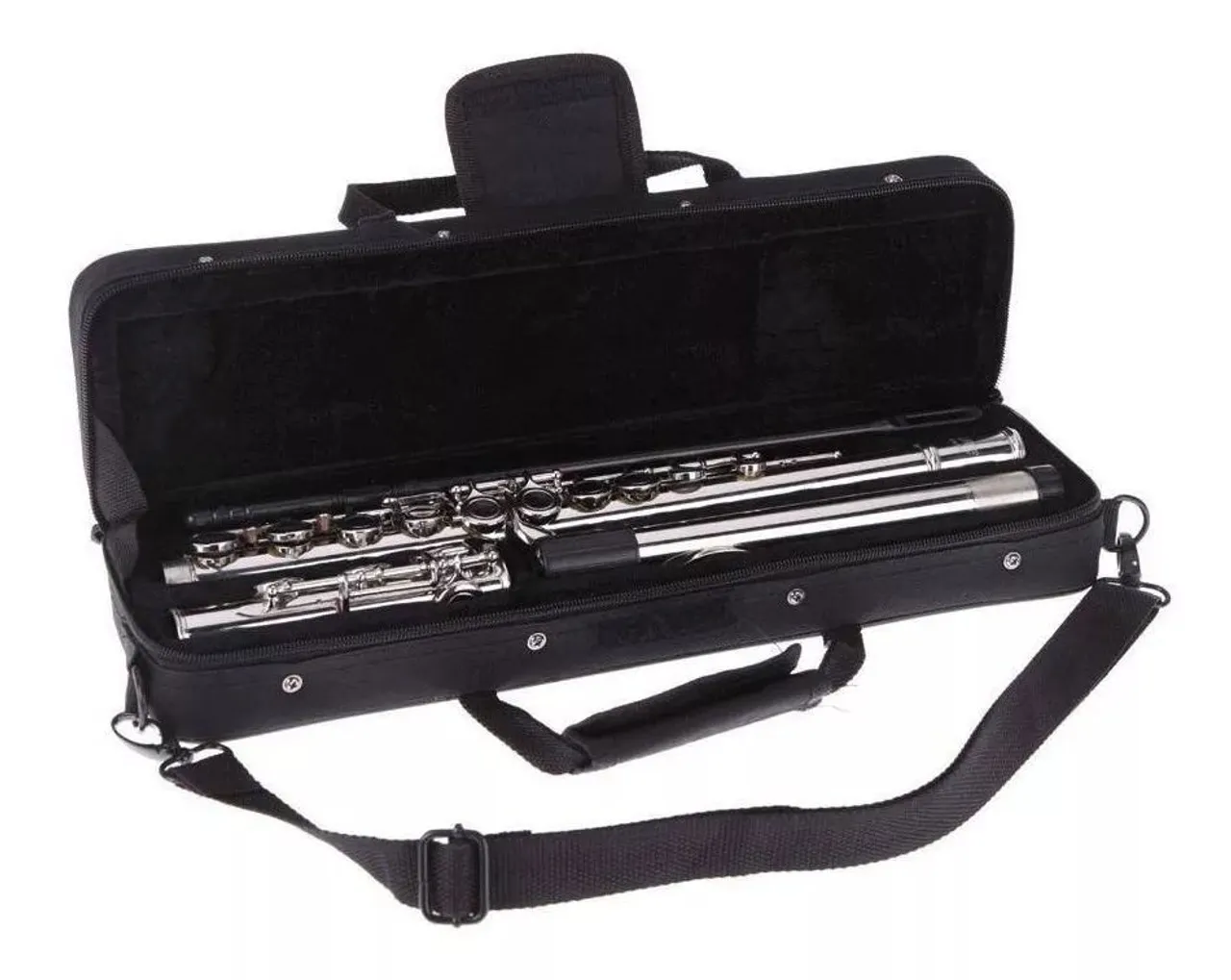Flauta Transversal Slade Prata - Novo