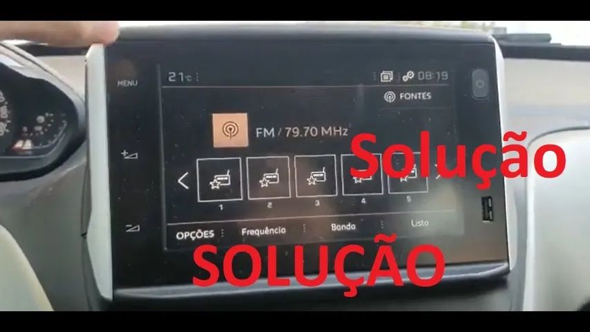 multimídia Citroen fantasma continental