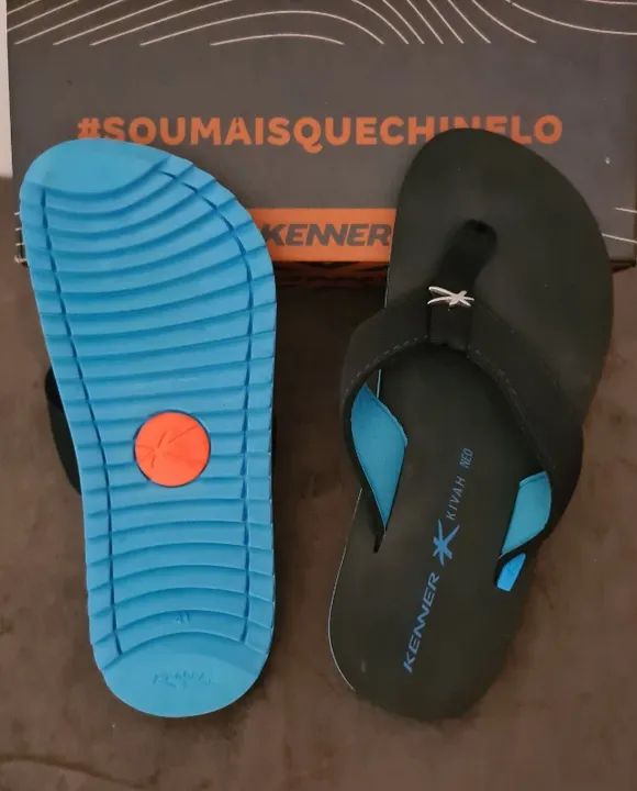 Chinelo Kenner Kivah Tam-41 (original / usada)  - Foto 3