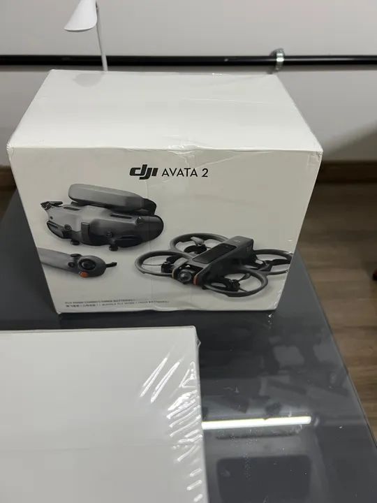 Drone Dji Avata 2 combo flymore 3 baterias Anatel - lacrado - Nota Fiscal  - Foto 2
