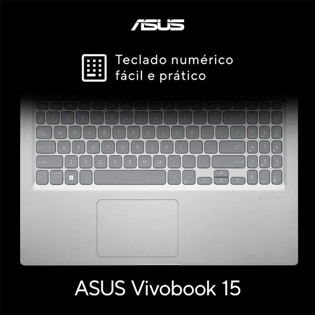 Notebook Intel Core i3, 4Gb Ram, Ssd 128Gb, 15.6 Full Hd, Asus Vivobook 15 - Foto 5