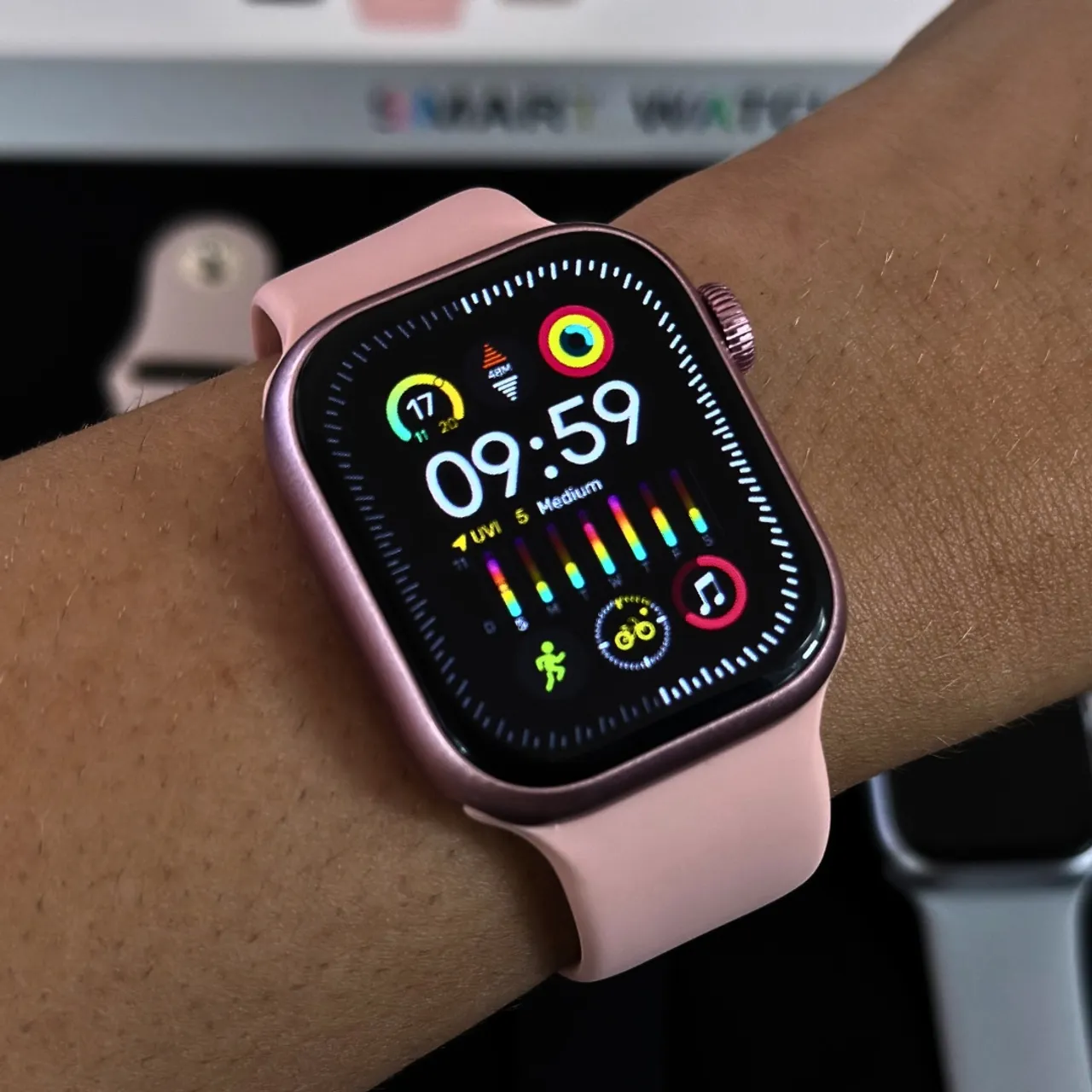 Celular de pulso Relogio digital Smart Watch Gs9 Mini