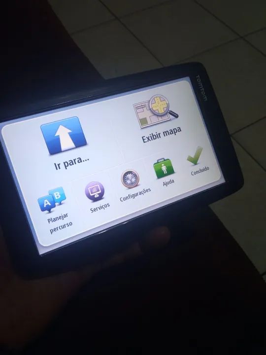 GPS TomTom . 6 Pol. Mapa  Brasil. Entrada cartao