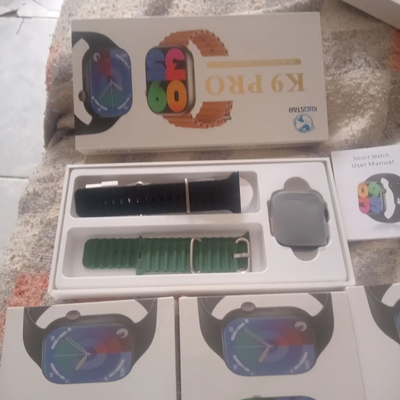 Relógio K9 pro acompanha 2  pulseira cores a escolher promoção Quem pegar pegou - Foto 3
