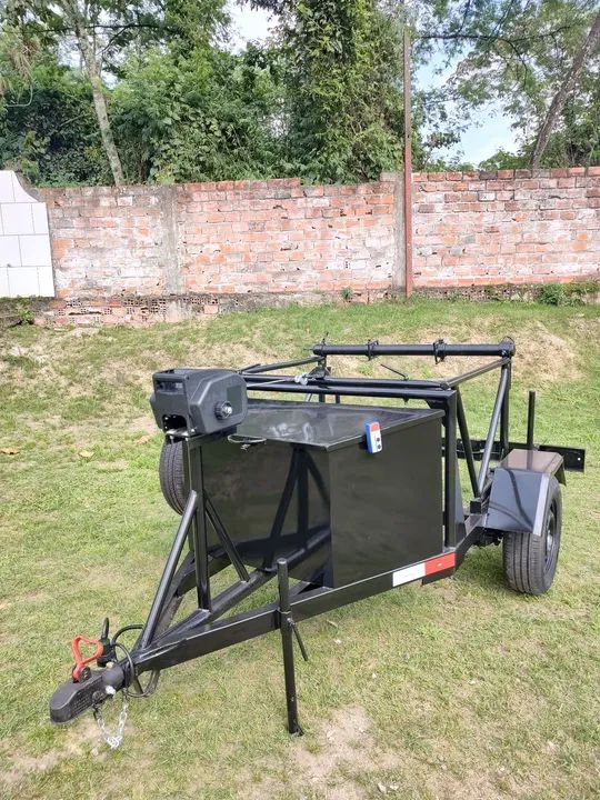 Reboque para transporte de bobinas de fibra óptica  - Foto 2