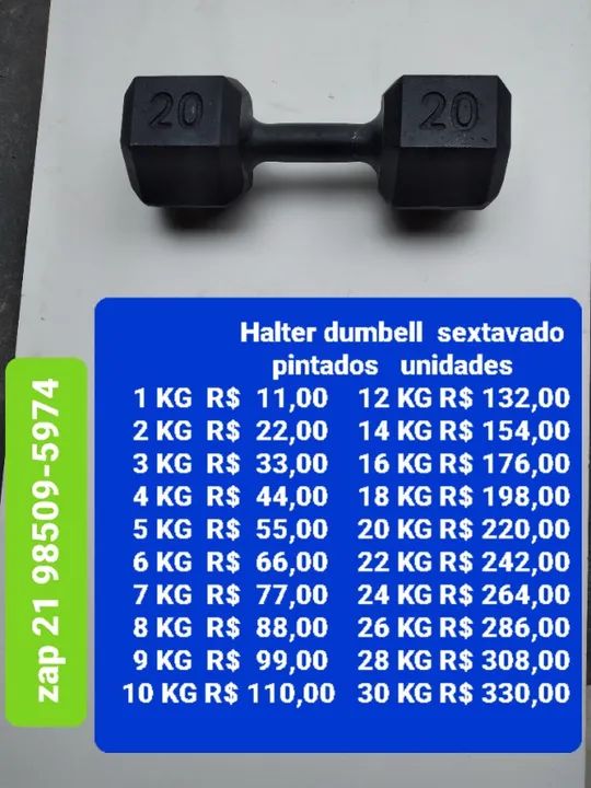 Halter sextavado  - Foto 5