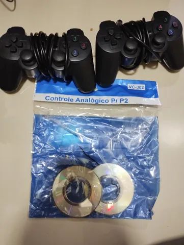 Vendo 2 controles analógico modelo VC 302 de PS 2