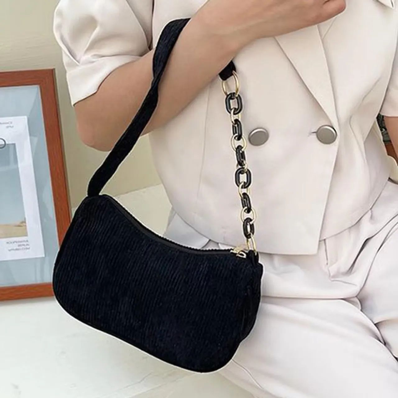 Bolsa de ombro | queima de estoque - Foto 5