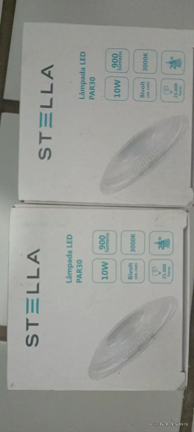 Lâmpada led par30 Stella 