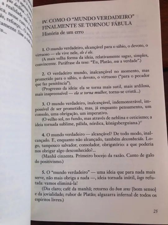 Livro Crepúsculo dos Ídolos  - Foto 3