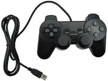 Controle Joystick Usb game jogo Analógico Dualshock Para Pc E Notebook - Foto 2