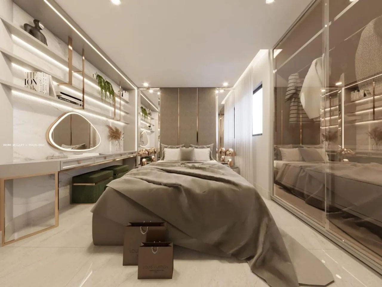 Apartamento para Venda em Campina Grande, CATOLÉ, 1 dormitório, 1 suíte, 1 banheiro, 1 vag - Foto 4