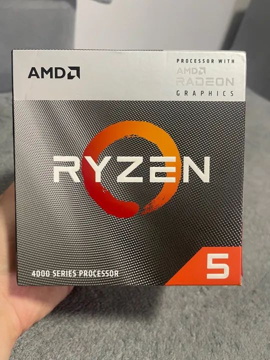 Processador Ryzen 5 4600G c/ Cooler na Caixa 