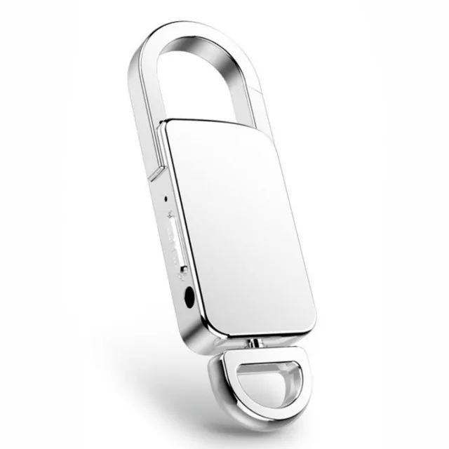 Gravador De Áudio Chaveiro Espião Ativada Por Voz Mp3 32 Gyga