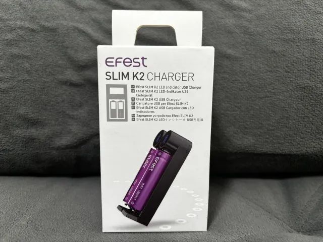Carregador Efest Slim K2