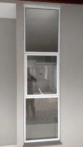 Alumínio express. Porta, portão, box para banheiro, janela, corrimão, vidro temperado  - Foto 5