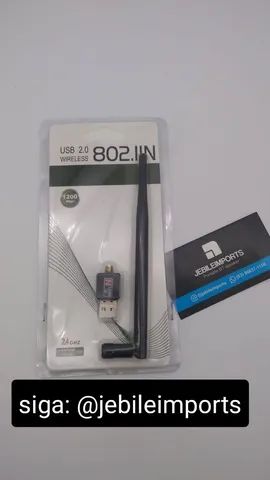 Antena adaptador wi-fi USB -Entrega grátis 