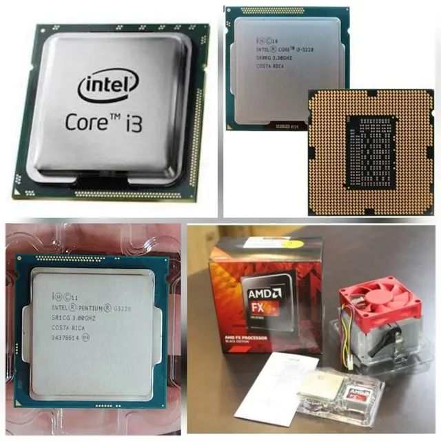Processadores Intel I3-3240/I3-3220/FX 8300/A10-6800k/G3220/Xeon E5620 Slbv4 e outros - Foto 2