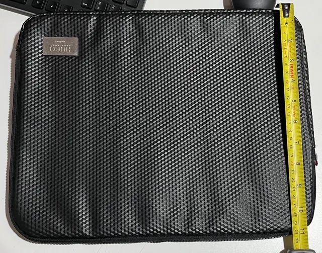 Capa case/maleta em Neoprene preta para notebook Dell/Sansung/Acer - Foto 3