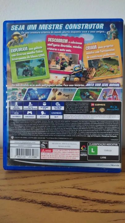 Jogo Lego Worlds - Ps4 Usado Mídia Física - Foto 2