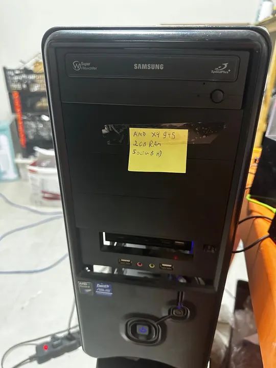 Amd x4 945 COMPLETO e Monitor - Foto 2