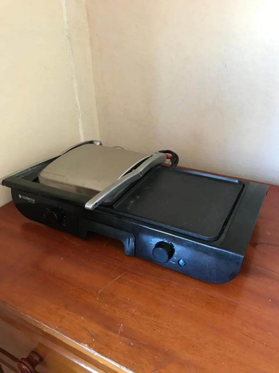 Chapa e prensa pouco usada