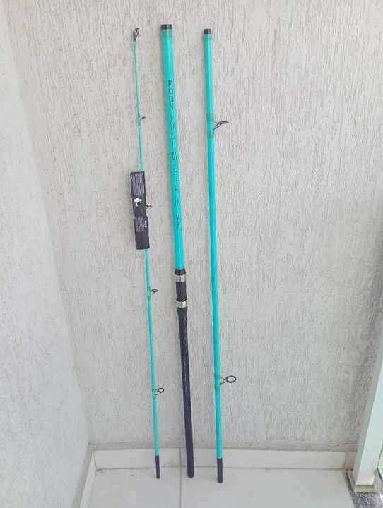 Linda Vara de Pesca Nunca Usada com 4,20 mts - Foto 3