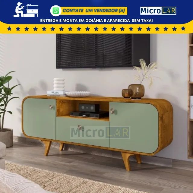 Rack de Luxo Winter Retro - Já com Entrega e Montagem
