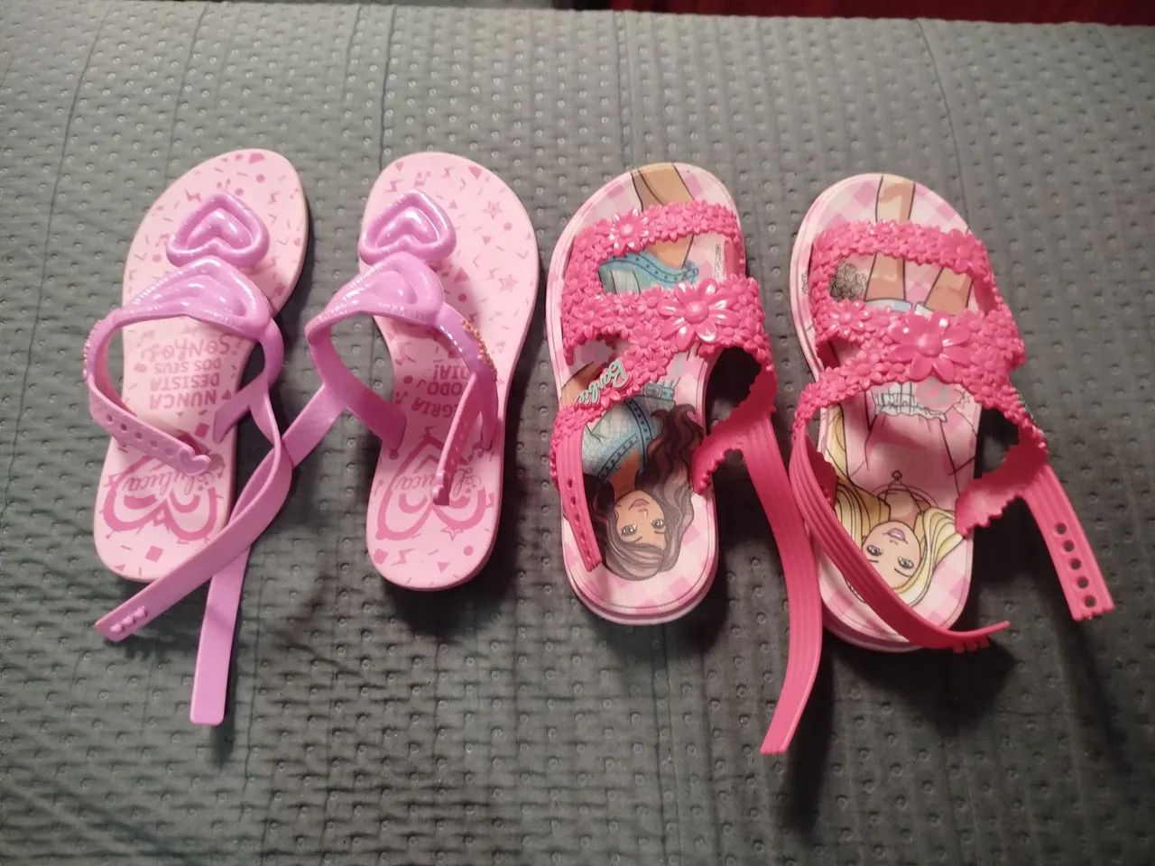 Lote de sandálias infantil N°29  - Foto 4
