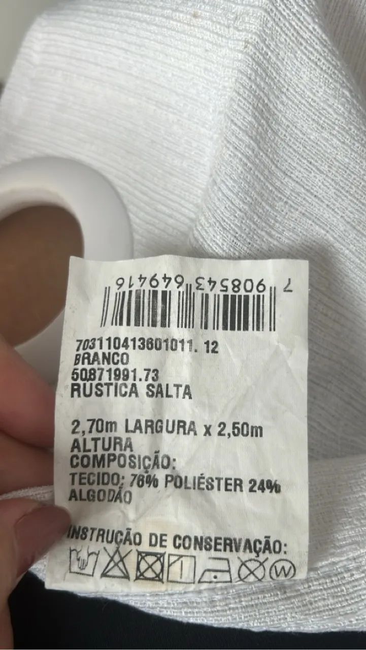 Cortinas Lindas brancas  - Foto 2
