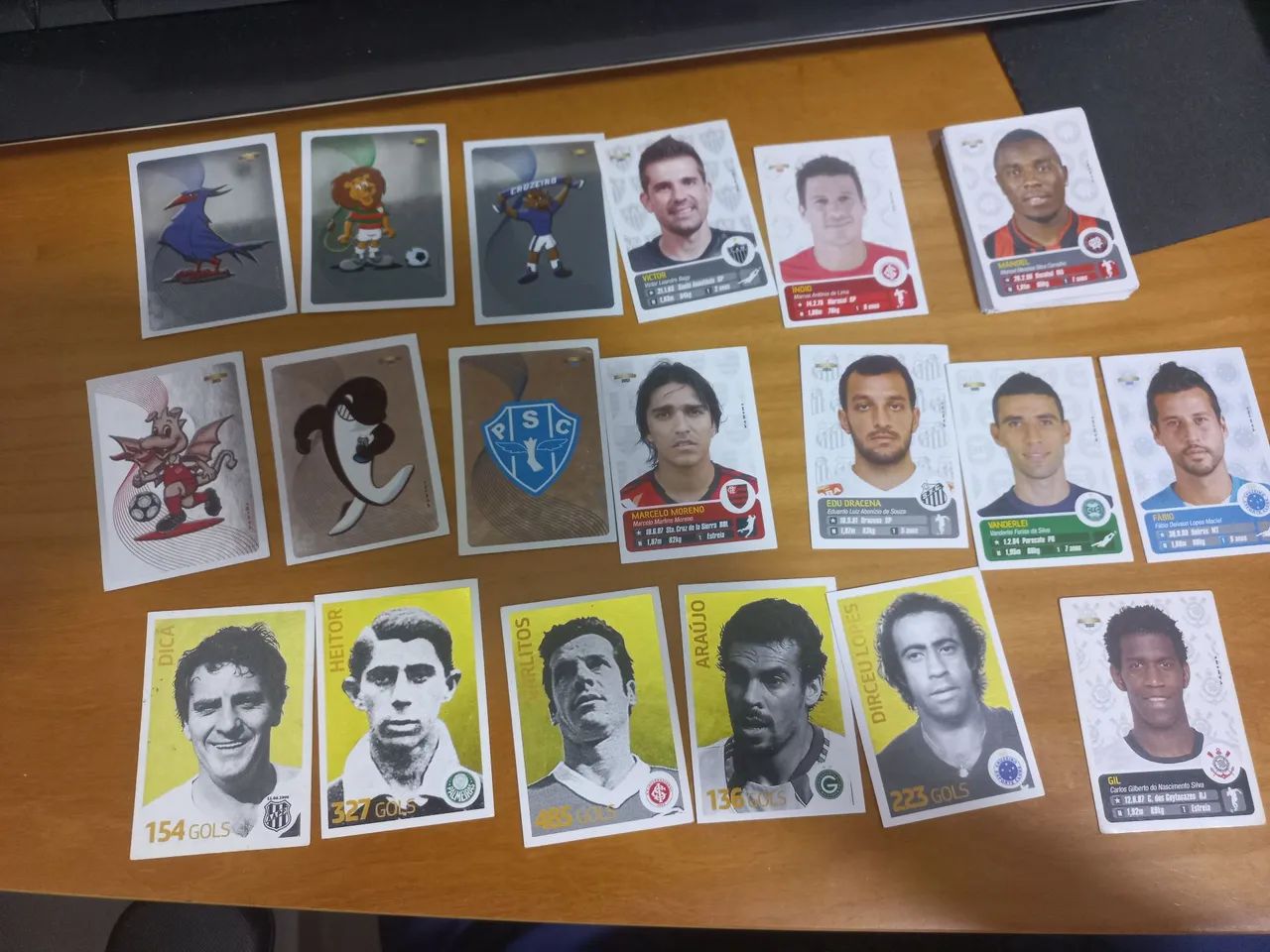 Figurinhas do Brasileirão 2013