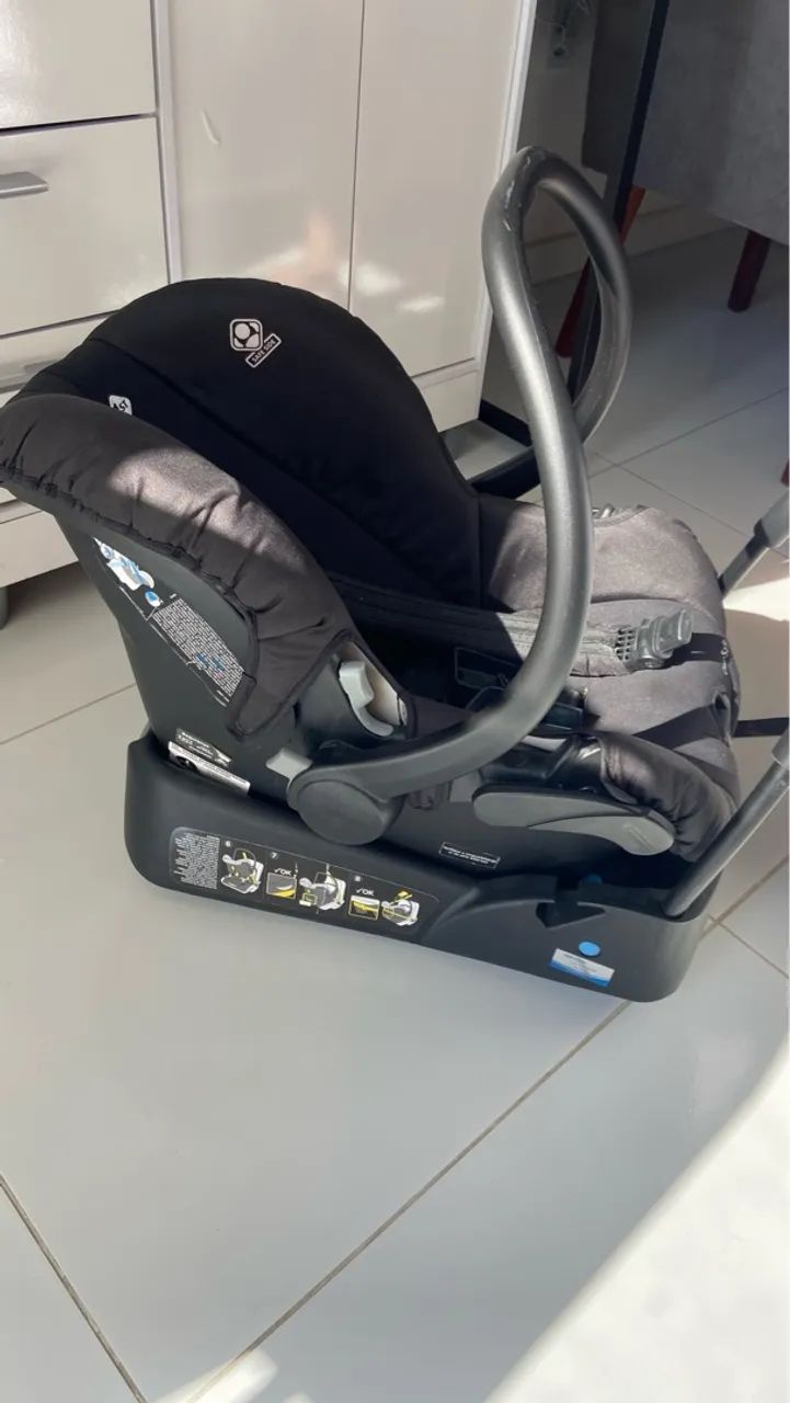 Carrinho de Bebê Safety 1st Mobi + Bebê Conforto - Conforto e Segurança para seu Bebê! - Foto 6