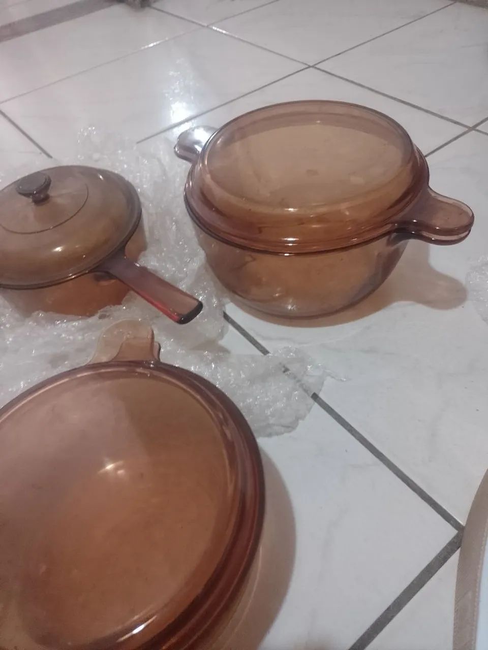 Jogo de Panelas de Vidro Refratário - Foto 4