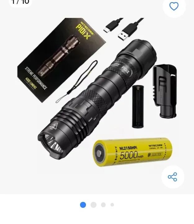 Lanterna Nitecore P10iX - 4000 Lumens - Nova