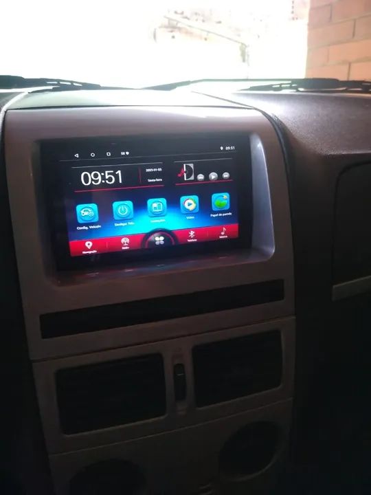Multimídia Android Automotivo 7 polegadas Knup RA909 - Foto 3