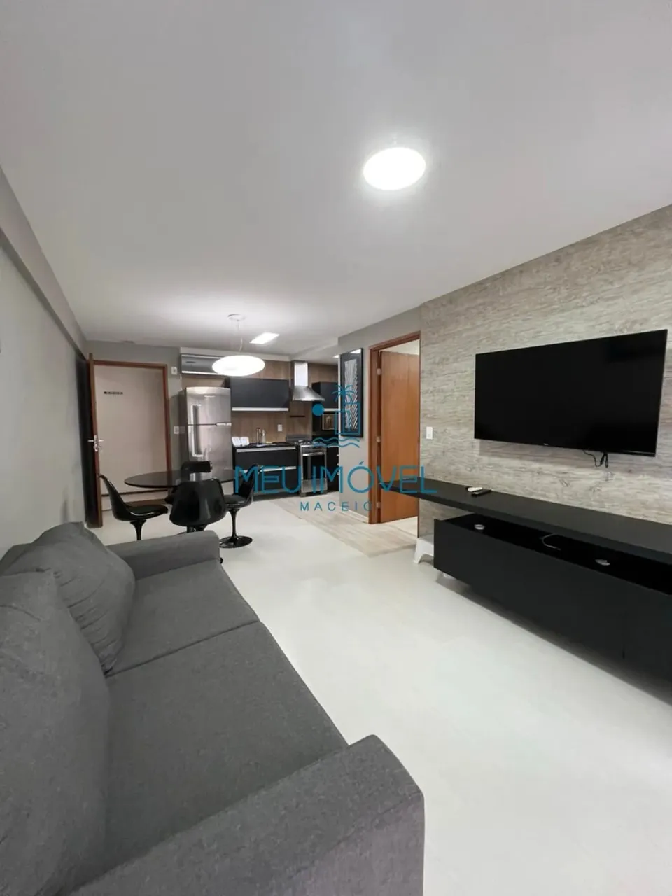 Apartamento quarto e sala mobiliado em Ponta Verde Maceió