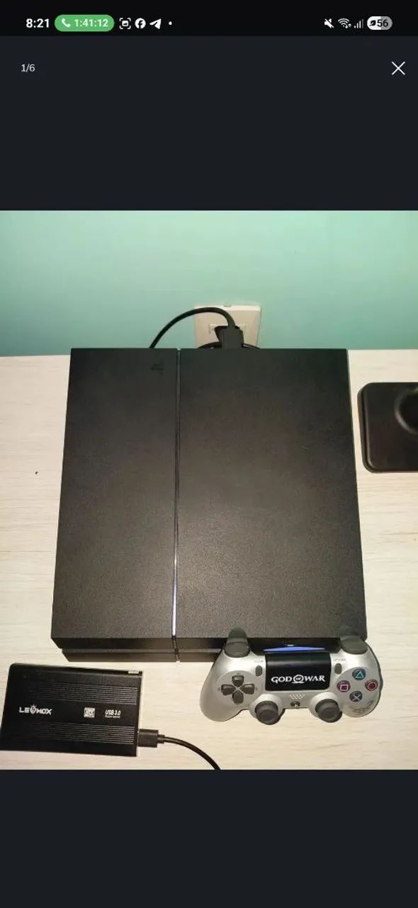 Unlocked PS4 with games and controller, 2 months warranty64292479693569120