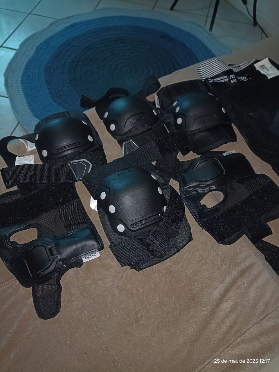 Kit de Proteção para Patins e Skate Oxelo