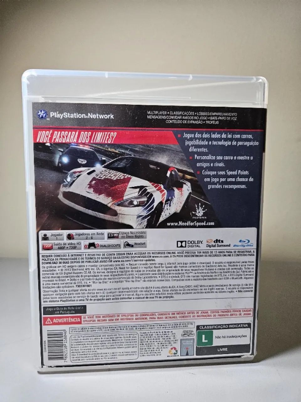 Jogo Need for Speed Rivals - PS3 - Foto 2