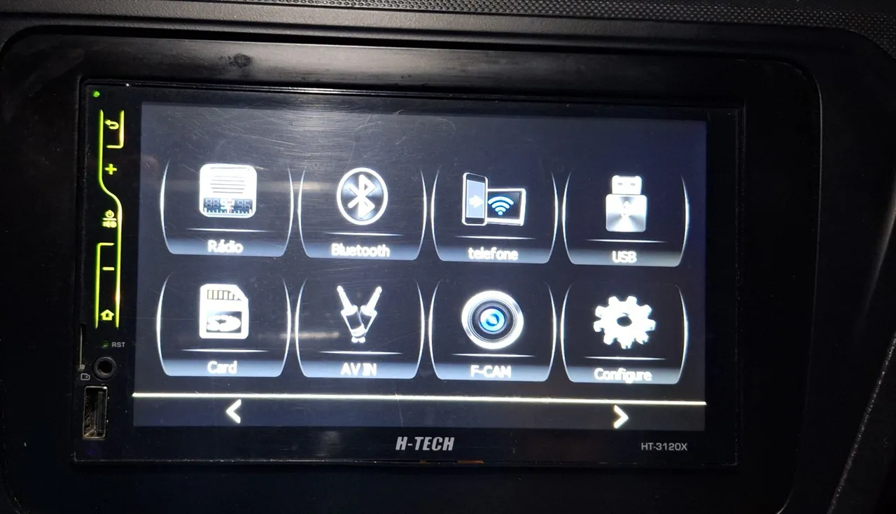 Central Multimídia H-TECH HT-3120X