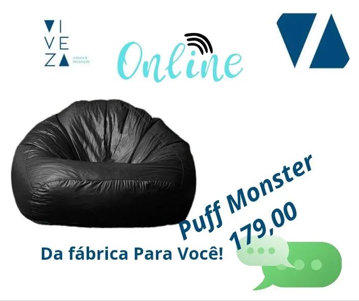 Puff Monster 120AX90LX90P 179,00 no Pix