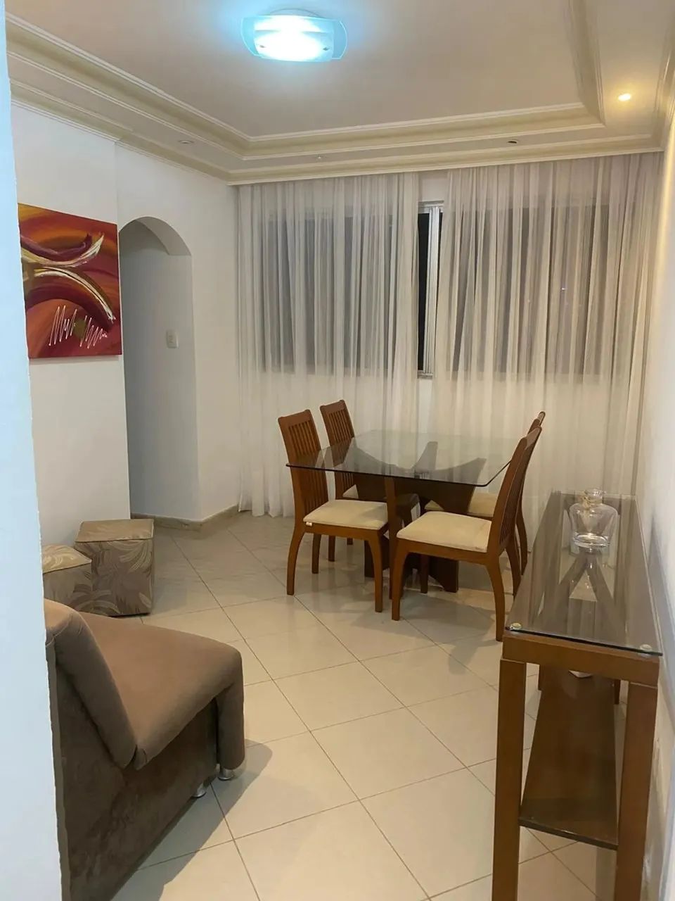 ALUGUEL 2/4 (1 Suite) MOBILIADO NA BARRA