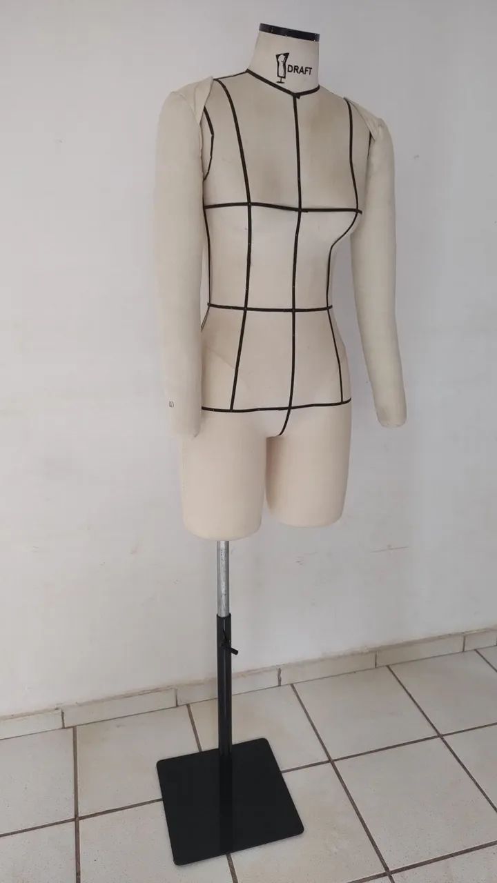 Manequim de Costura Feminino Draft - Foto 2