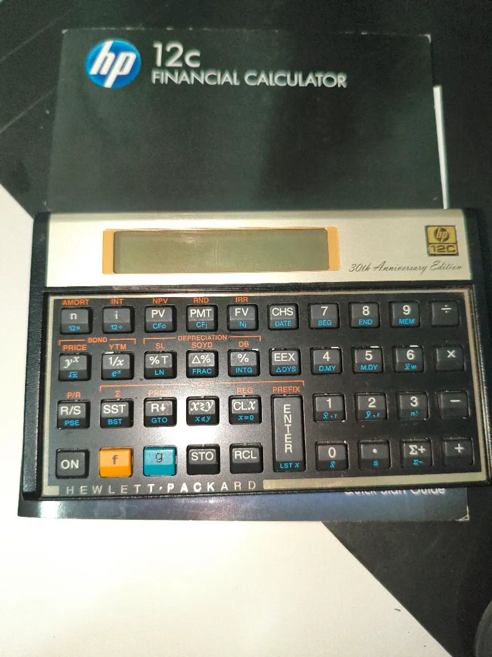 Calculadora Financeira HP 12c - 30th Anniversary Edition