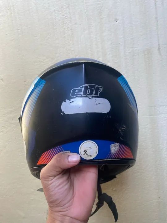 Capacete semi novo EBF - Foto 3