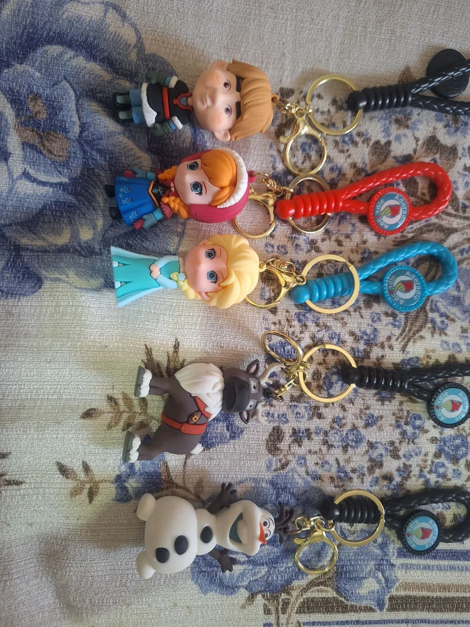 Colecao de Chaveiros Frozen - Personagens incríveis!