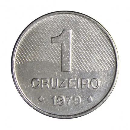 Moedas - Cruzeiro - 1, 5, 10, 20 e 50