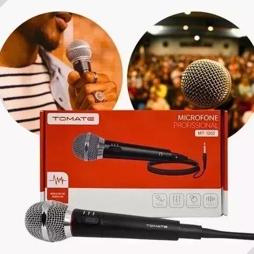 Microfone Profissional Sem Fio Wireless 