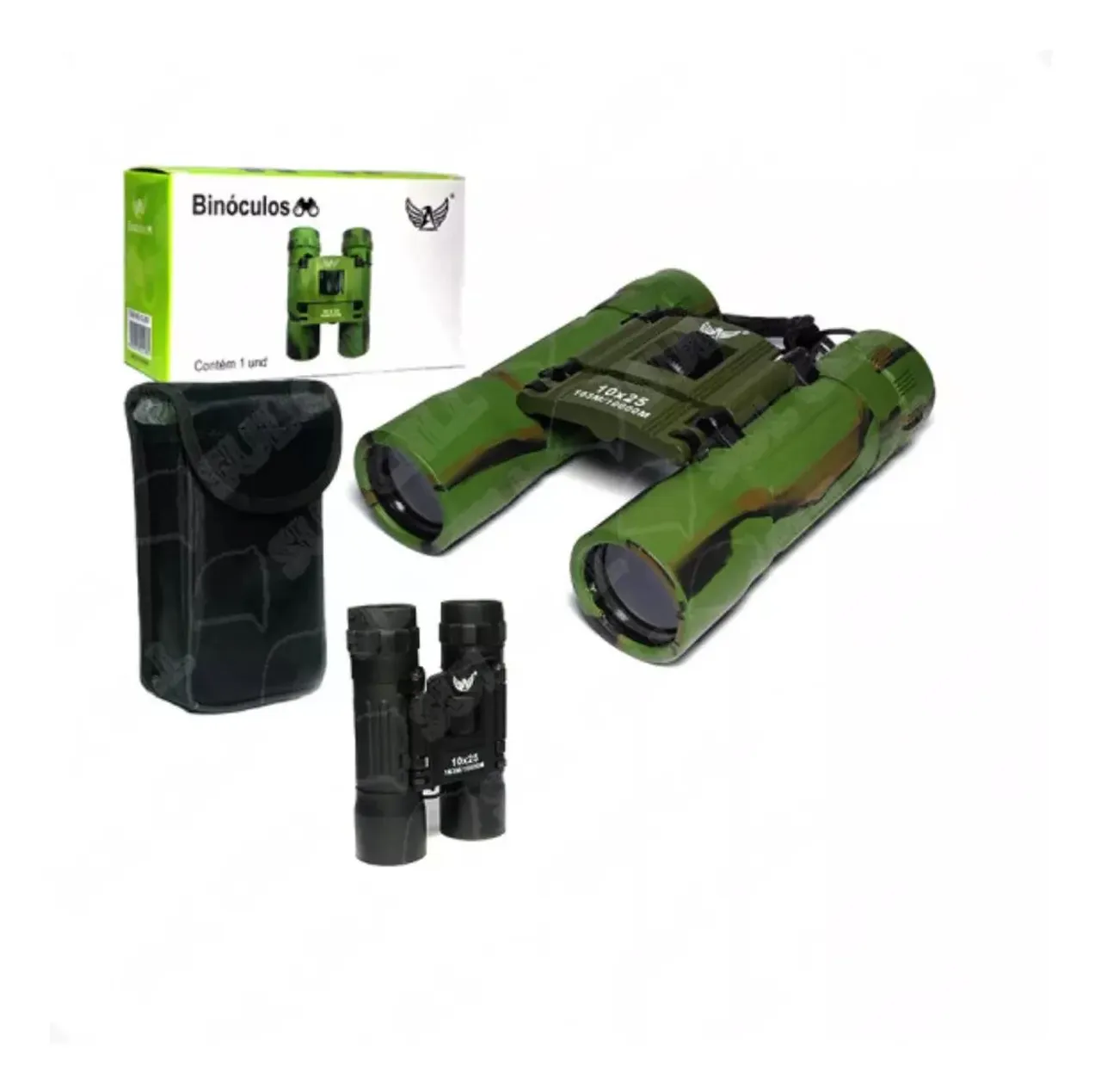 Binóculo 10x25 para Camping e Observação