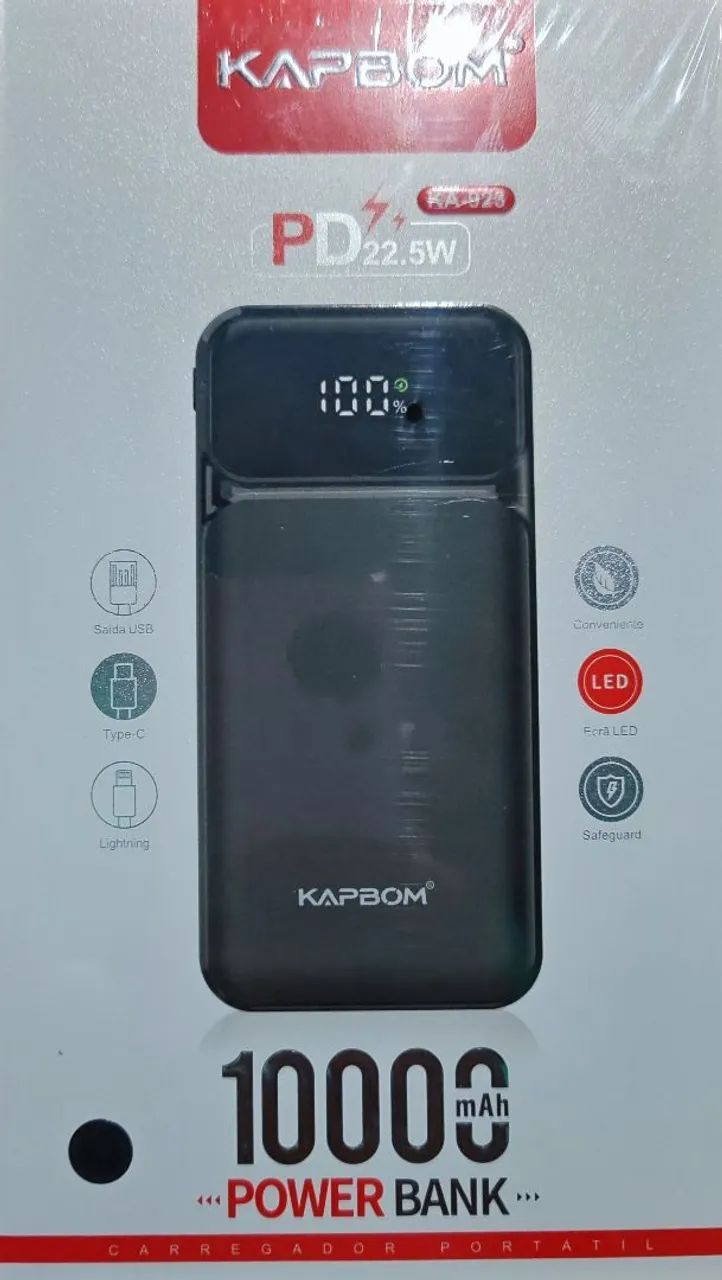 Bateria recarregável kp 22.5 watts